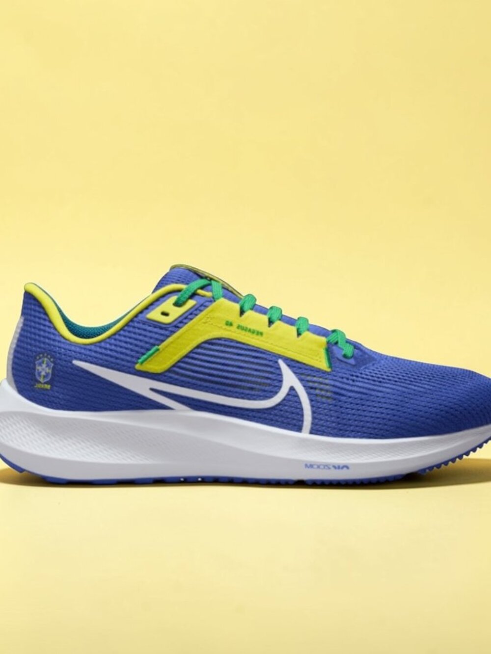 Nike Zoom Pegasus 40 "Brazil" CBF Mens Running Shoes Size 11 Blue DZ5993 001 NEW
